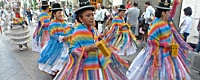 Bolivian Women Dancing
