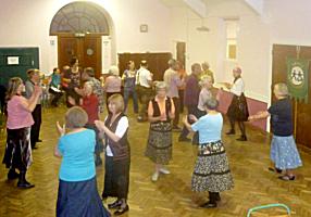 International dancing at Worthing